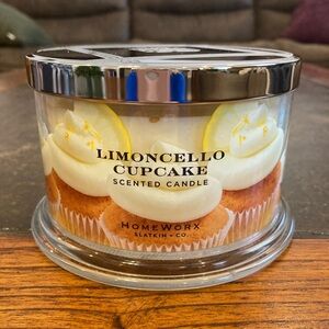 HomeWorx Limoncello Cupcake Candle